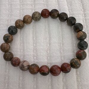 Cherry Creek Jasper Crystal Bracelet